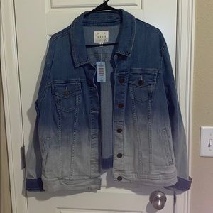 Ombré Jean jacket